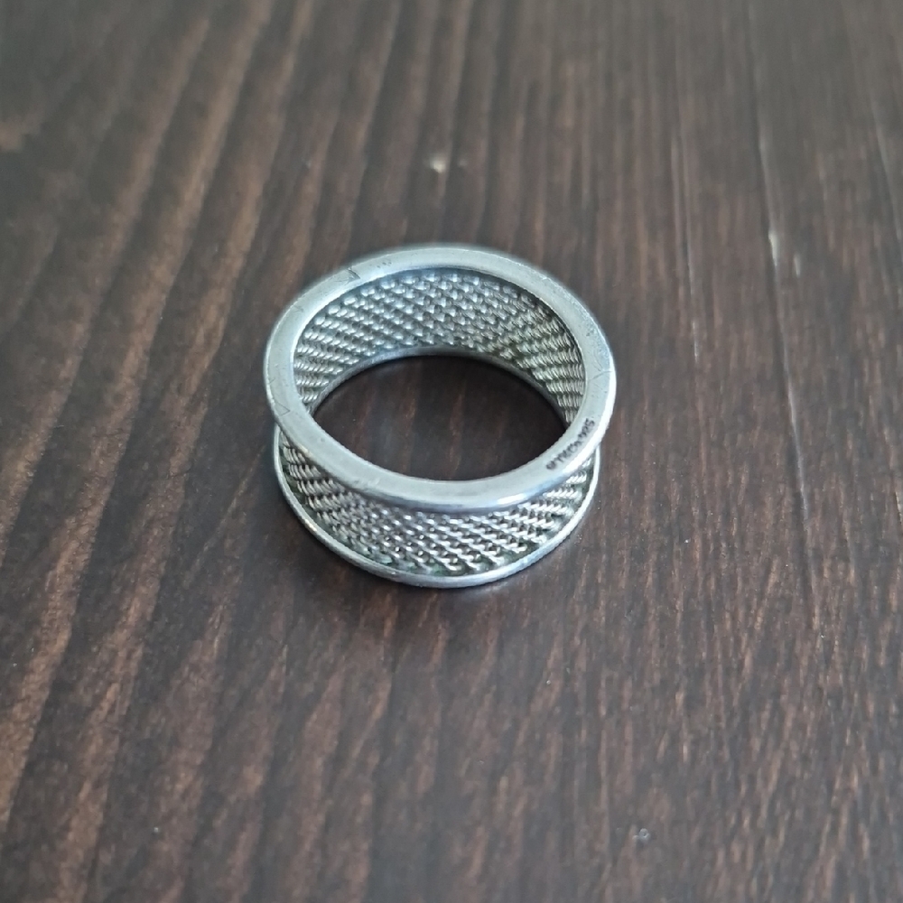 Tiffany & Co. Silver Mesh Band